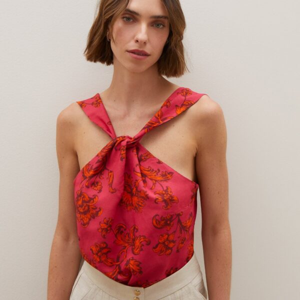 Regata Regular Halter Neck - Tapestry Floral
