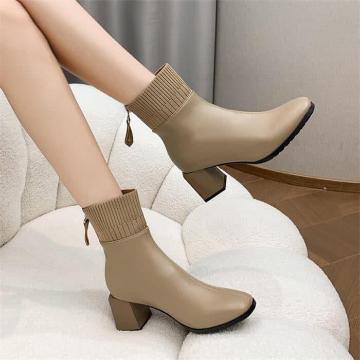 Bota Feminina Salto Bloco - Image 2